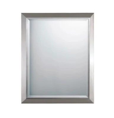 Kichler 41011NI 30" x 24" Modern Steel Framed Accent Mirror - Brushed Nickel - Image 1 of 4