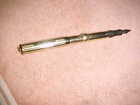 1918-1925  Gold Filled CONKLIN   CRESCENT FILLER  -  ESTATE FOUNTAIN PEN