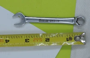 SNAP-ON TOOLS 9 MM METRIC MIDGET 12 POINT COMBINATION WRENCH OEX-9M USA - Picture 1 of 4