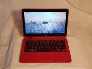 Dell Inspiron 3000 Laptop 1.6GHz 4GB RAM 500gb-HD - Windows 10 - Touchscreen Red