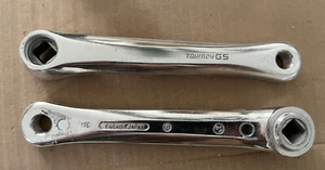 Takagi Tourney GS old school Bike Cranks 175 Japan NOS Vintage Crankset *read - Picture 1 of 4