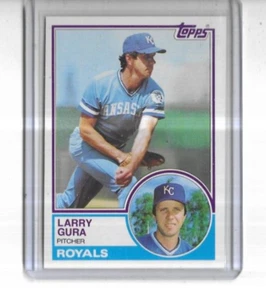 1983 Topps #340 Larry Gura Kansas City Royals - Picture 1 of 2