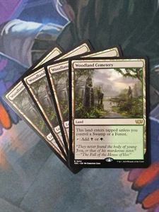 Woodland Cemetery x 4 | 7% Off 2+ | Tarkir: Dragonstorm | NM | MTG - Picture 1 of 1