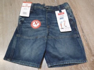 NWT Youth Boys Wrangler Skater Relaxed Blue Wash Pull-On Denim Shorts - 4/5 XS - Picture 1 of 10