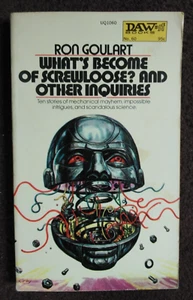 WHAT'S BECOME OF SCREWLOOSE? by RON GOULART FANTASY SCI-FI PAPERBACK BOOK - Picture 1 of 5