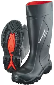 DUNLOP Sicherheitsstiefel Gummistiefel Purofort Gummi Stiefel S5 schwarz 39-47 - Bild 1 von 1