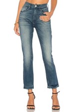 3x1 NYC Shelter Straight Crop Jeans In Vedder Distressed High Rise Size 23
