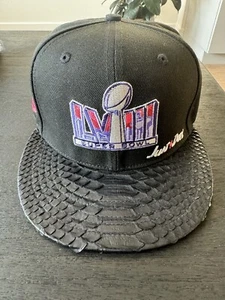 Just Don New Era Super Bowl LVIII NFL Usher Python Rare New - Picture 1 of 5