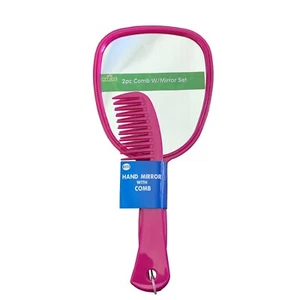 MIRROR and HAIR COMB TRAVEL SET caravan motorhome boat bedroom  - Picture 1 of 1