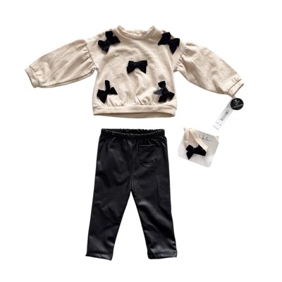 Nuevo con etiquetas Conjunto Nicole Miller 3 Piezas 6-9M Foto 1 de 4