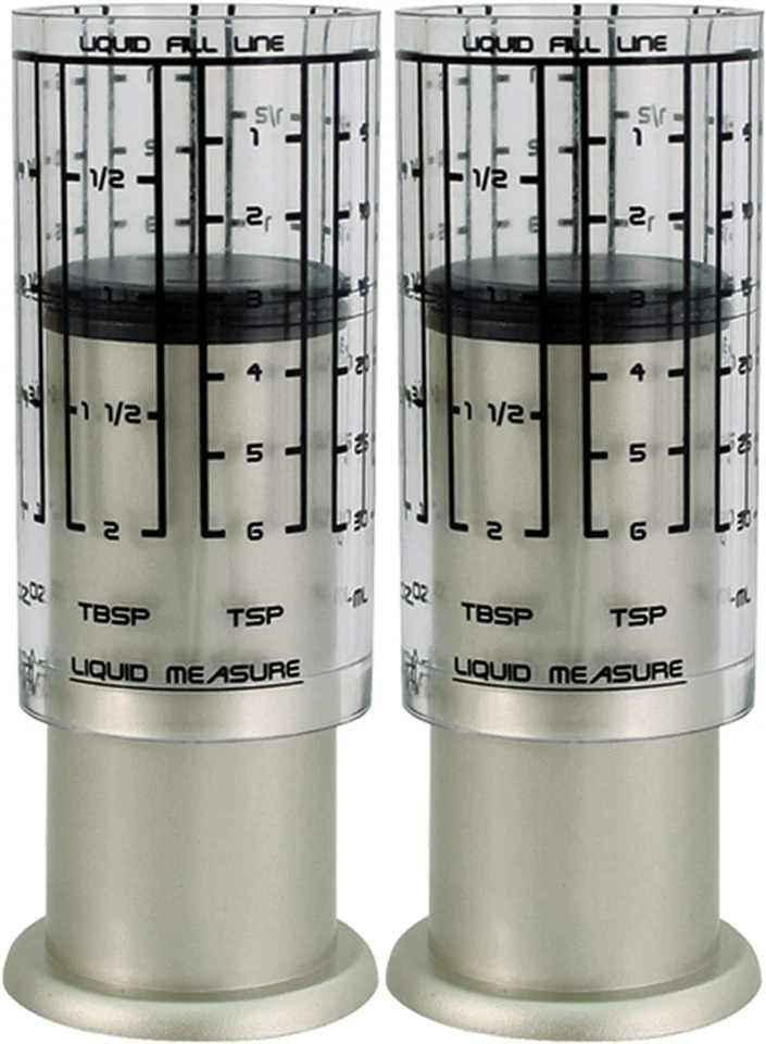 KitchenArt Pro Mini Adjust-A-Cup - Metric/Standard - Satin (2-Pack) - Image 1 of 1