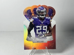 XAVIER RHODES 2013 PANINI CROWN ROYALE BRONZE RC PARALLEL 140/299 #197 - Picture 1 of 2
