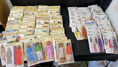 HUGE LOT Sewing Patterns lot of 80 Women's Clothing mixed sizes - collection - Image 1 of 4