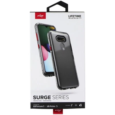 Funda Zizo Surge Series para LG Fortune 3 / LG Aristo 5 - Transparente Foto 1 de 2