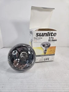 Sunlite Heat Lamp Bulb 375 Watt 125 Volt Clear Medium Base  - Picture 1 of 2