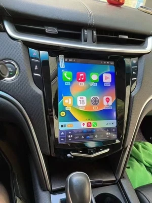 10.4" Android Navigation Car GPS Stereo Radio For Cadillac ATS CTS SRX Escalade - Image 1 of 4