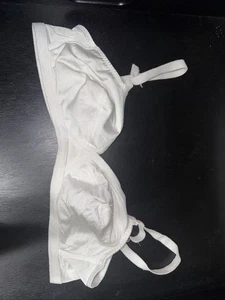 Vintage JC Penney schöner und würziger elfenbeinfarbener BH mit Frontverschluss Größe 42c (HOME48) - Bild 1 von 4