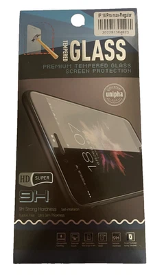 NIP Upiha Premium Tempered Glass Screen Protector IP 14 Pro max-Regular - Image 1 of 2