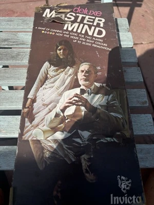 Vintage Collectable Deluxe Invicta Mastermind Game Instructions Missing - Image 1 of 4