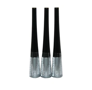 3 x Maybelline Lasting Glossy Liquid Eyeliner | Silver  | Wholesale - Picture 1 of 1