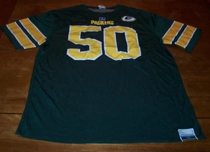 GREEN BAY PACKERS FOOTBALL NFL REVERSIBLE JERSEY ADULT LARGE - Picture 1 of 8