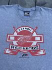 Vintage 90s 00s Detroit Red Wings Pro Player Center Ice Logo  T-Shirt 2XL