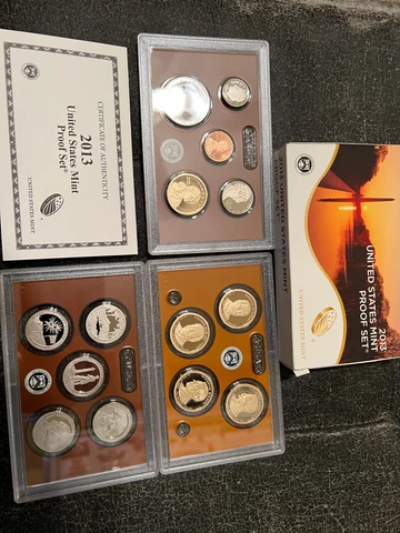 2015 United States Mint CLAD Proof Set.  14 Coin Set. With OGP & COA Cover