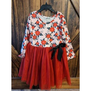 Marie Nicole Clothing Christmas Holiday girls dress size XXL or size 6 in GUC - Picture 1 of 3