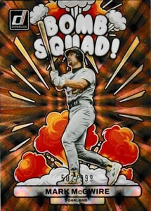 2023 Donruss Bomb Squad Mark McGwire BS3 502/999 Oakland Athletics - Picture 1 of 2