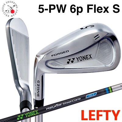 YONEX Ezone CB501 Forged Iron Lefty 6p Set 5-pw Rexis Steel Core i95S Flex S New - Image 1 of 4
