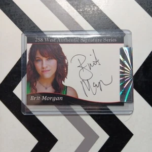 258 West Brit Morgan True Blood Autograph Card # 308/500 - Picture 1 of 3