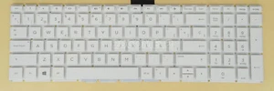 For HP 15-bw039ns 15-bw040ns 15-bw041ns 15-bw042ns keyboard Spanish Teclado WH - Imagen 1 de 2