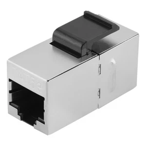 DSL LAN RJ45 Netzwerk Patch Adapter Verbindungsstück Modul Baustein Buchse - Bild 1 von 2