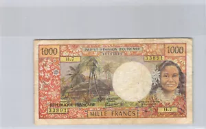 Tahiti Papeete 100 Francs (1985) H.7 N° 15733891 Pick 27d - Picture 1 of 2