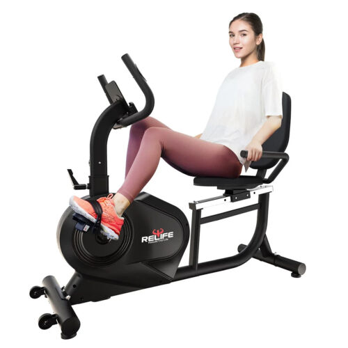 Indoor Recumbent Exercise Bike Workout Equipment for Home Gym