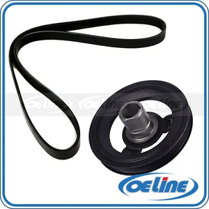 Harmonic Balancer Serpentine Belt for Buick Chevrolet Saturn Pontiac GMC 2.0 2.4 - Picture 1 of 13