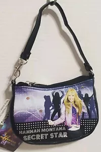 Hannah Montana Miley Cyrus Disney Channel Schultertasche kleine Handtasche Y2k neu - Bild 1 von 19