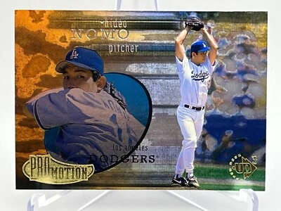 1997 Upper Deck UD3 MLB Card #27 Promotion Hideo Nomo Los Angeles Dodgers - Image 1 of 3
