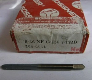 8 36 NF Tap Sossner GH4 Spiral Point 7 thread lead - Picture 1 of 1