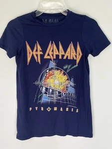 DEF LEPPARD PYROMANIA TShirt Herren Extra Small XS Schwarz Mehrfarbig - Bild 1 von 10