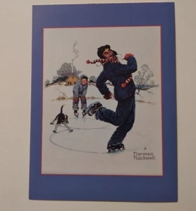 Cartolina d'epoca 1990 NORMAN ROCKWELL - LAME GAY 1946 - Ecc. - Spedizione gratuita - Foto 1 di 2