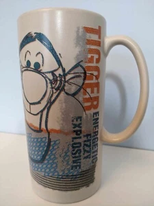 Disney Store Exclusive Tall Latte 'Energetic Fizzy Explosive' Tigger Mug - Picture 1 of 16