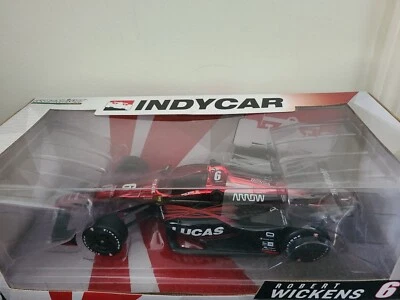 Robert Wickens 2018 color rojo cromo 1 18 luz verde diecast Indycar Lucas Arrow Foto 1 de 4