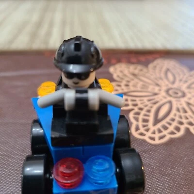 LEGO Greenbrier Construction Worker Mini Figure Driver and Vehicle - Image 1 of 4
