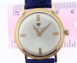 Jules Jurgensen 14K massiv Gelbgold Herren Vintage Handaufzug Uhr - Bild 1 von 5
