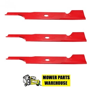 3 EXMARK MOWER BLADES 48" CUT 103-6401 103-6381 103-6401-S 103-6391 103-6396 - Picture 1 of 1