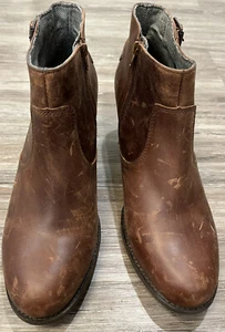 Caterpillar CAT Bootie Ankle Boot TRESTLE WO P309843 Women's Size 9.5 Brown - Picture 1 of 7