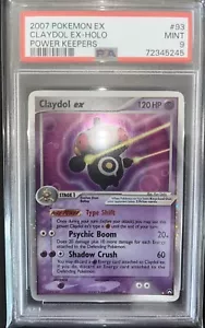 2007 PSA 9 Pokemon EX Power Keepers Claydol EX 93/108 - Picture 1 of 2