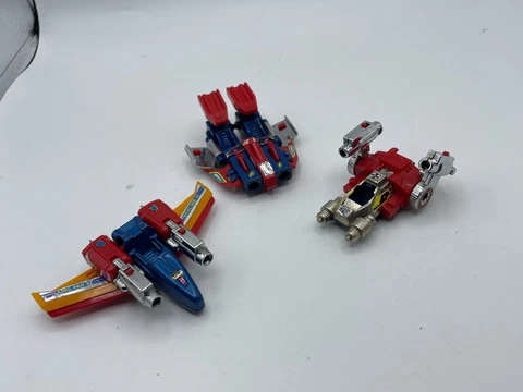 Vintage Takara King Dam 02 Diecast Robot Transforming Diaclone Tomy Cover