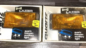 "New" Vintage Yankee Rectangular Amber Automotive Light Set - Foto 1 di 7